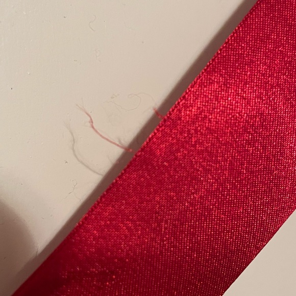 Floor length Red Lace Gown from Windsor - Picture 9 of 15